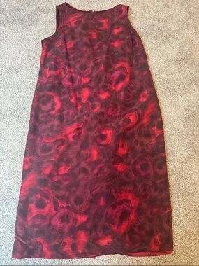 Martin + Osa Silk Floral Shift Dress